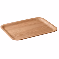 KINTO 45137 Non-Slip Tray  12.6 x 9.4 inches 320 x 240 mm  Willow Wooden Tray