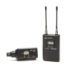 Azden 310XT UHF On-Camera Plug-In Wireless Microphone System Tx-Rx Kit AZD310XT
