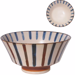 Minorutouki mino ware PAIKAJI anti-type noodle bowl rain f7.2?H3.6in 16.58oz