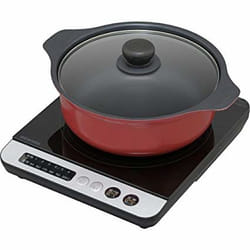 IRIS OHYAMA IHKP-3524-B/R cooker Tabletop cooker Black