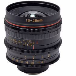 Tokina 16-28mm T3 Wideangle Zoom, Wide zoom lens, 15/13, 16 - 28 mm, Canon EF