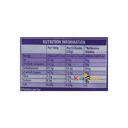 Cadbury Dairy Milk Fruit & Nut Bar 200 g (Pack of 6)