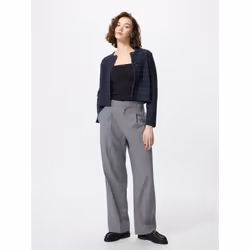 Uniqlo Japan Tuck Wide Pants  One Tuck  Long Length 76cm - 05 GRAY/XS