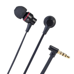 SANWA SUPPLY MM-HS705BK headphones/headset Wired In-ear Black