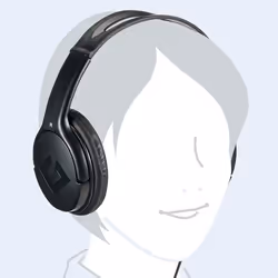 SANWA SUPPLY MM-HP210 headphones/headset Wired Head-band Gaming Black