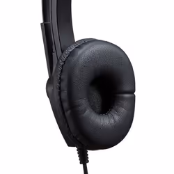 SANWA SUPPLY MM-HSU03BK headphones/headset Wired Head-band Office/Call center Black