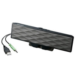 SANWA SUPPLY MM-SPL11UBK soundbar speaker Black 6 W