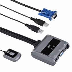 SANWA SUPPLY SW-KVM2UUSN KVM switch Black, Grey