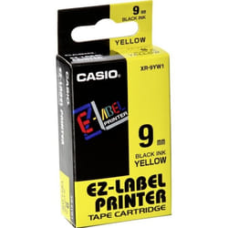 Casio XR9YW label-making tape