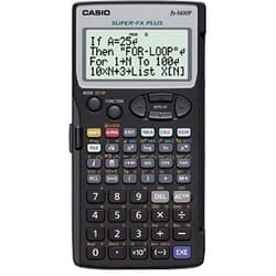 Casio FX-5800P calculator Pocket Scientific Black