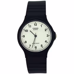 Casio Mens Analogue Black Strap Sports Watch MQ-24-7BLL