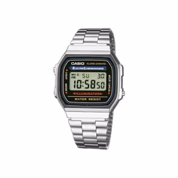 Casio Digital Watch - Steel Bracelet - Silver