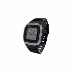 Casio Men's Digital Sports Watch | Stainless Steel & Rubber Watch