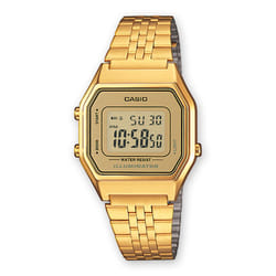 Casio LA680WEGA-9ER watch Wrist watch Female Electronic Gold