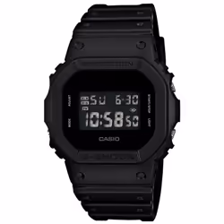Casio G-Shock DW-5600BB-1, Resin, Resin, Mineral, CR2016, 2 year(s), 48.9 mm