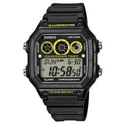 Casio AE-1300WH-1AVEF watch Bracelet watch Male Electronic Black