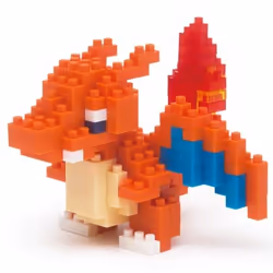 Nanoblock Charizard, Building set, 200 pc(s)