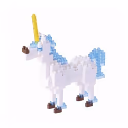 Nanoblock Licorne, Building set, 170 pc(s)