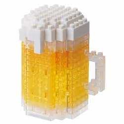 Nanoblock Beer, Building set, 180 pc(s)