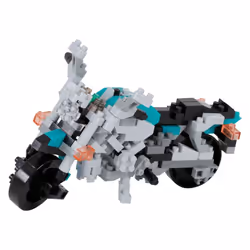 Nanoblock Motorcycle Cruiser, Building set, 220 pc(s)