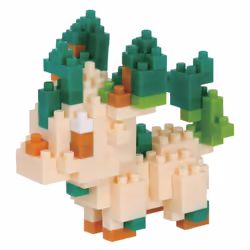 Nanoblock Leafeon, Building set, 140 pc(s)