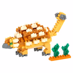 Nanoblock Ankylosaurus, Building set, 210 pc(s)