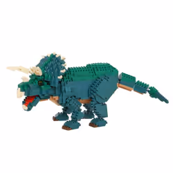Nanoblock Triceratops - Deluxe Edition, Building set, 930 pc(s)