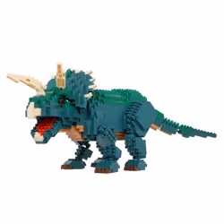 Nanoblock Triceratops - Deluxe Edition - Additional view 4