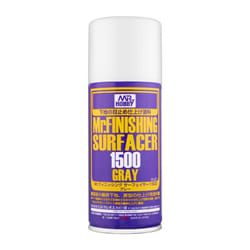 Mr. Hobby Mr Finishing Surfacer 1500 Gray (170ml) Model Paint B-527