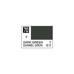 Mr. Hobby Mr. Colour - 070 - Dark Green 10ml Acrylic Model Paint