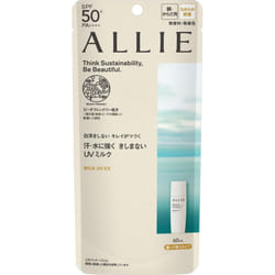 Kanebo Ally Chrono Beauty Milk UV EX 60ml Sun Care Shake the product well up and down before use. For face and neck, after preparing your skin with ba
