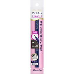 Kanebo Media Lasting Eyeliner A Natural Black BK-2 Eye makeup Eyeliner - Eye makeup Eyeliner