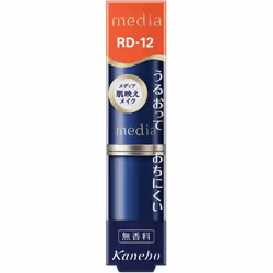 Kanebo Media Creamy Lasting Lip A RD-12 3g Mouth Makeup Use 1.5cm of the lipstick. Mouth Makeup