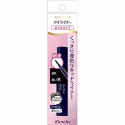 Kanebo Media Eyeliner A Dark black BK Eye makeup Eyeliner To use] -Paint while adjusting the amount of liquid at the mouth of ...