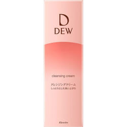 Kanebo DEW Cleansing Cream 125g Makeup Remover (Cream) Apply approximately 2 cm in diameter to a dry palm and spread over the entire face, blending we