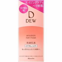 Kanebo DEW Emulsion Very Moist (Refill) 100ml Milky lotion To use, press the pump several times until the contents are releas ...