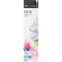Kanebo DEW DE Sweet Shanty Wash 125g Facial Cleanser (Tube) To use] -Wet your face in advance, then take about 2 cm in diameter in the palm of your ha