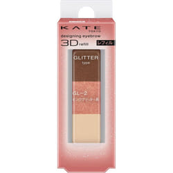Kanebo Kate Kate Designing Eyebrow 3D GL2 Refill 2.1g Eye makeup Eyebrows To use: - Apply an appropriate amount of powder to the brush and