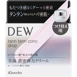 Kanebo DEW Tintin Conch Drop Refill 55g Creams Directions for Use] -A rough guideline for the amount to be used per application is approximately 1 cup
