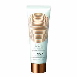 Sensai Silky Bronze Cellular Protective SPF30 Cream For Face 50ml, Sunscreen cream, Face, Tube, Moisturizing, Protection, Uni ...