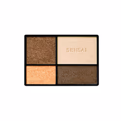 Sensai Eye Colour Palette 01 Shiny Foliage 3.7g, Cream, Smoothing, Beige, Shiny Foliage, 4 colours, 3.7 g