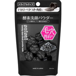 Kanebo Suisai Beauty Clear Black Powder Wash (Trial) 6g Facial cleanser (powder) suisai n To use] - Take one capsule of the powder in the palm of your