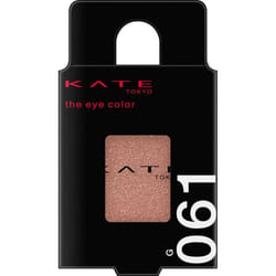 Kanebo Kate Kate The Eye Color 061 1.4g Eye Makeup Eye Color & Eye Shadow Apply an appropriate amount to your eyelids. Eye Makeup Eye Color