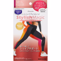 Kanebo EXCELLENCE Stylish Magic Leggings (Shape Support) M-L Stockings Plain Stockings Stockings Material] Nylon, polyurethan ...