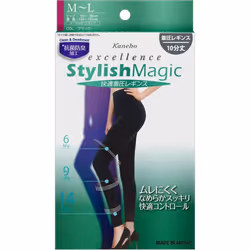 Kanebo EXCELLENCE Stylish Magic Leggings (Comfort Compression) M-L Stockings Plain Stockings Stockings Material] Nylon, polyu ...
