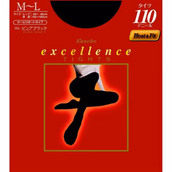 Kanebo EXCELLENCE Tights (110 Denier) M-L Tights 100 denier or more Material] Nylon, polyurethane Tights 100 denier or more