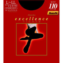 Kanebo EXCELLENCE Tights (110 Denier) L-LL Tights 100 denier or more Material] Nylon, polyurethane Tights 100 denier or more