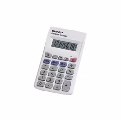 Sharp EL-233SB, Desktop, Financial, 8 digits, 1 lines, Battery, Grey