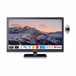 Sharp 24" LED Smart TV with Built-In DVD Player