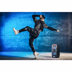 Sharp PS-929 180W Portable Party Speaker with TWS, Bluetooth, Aux & Microphone - Black - Additional view 6